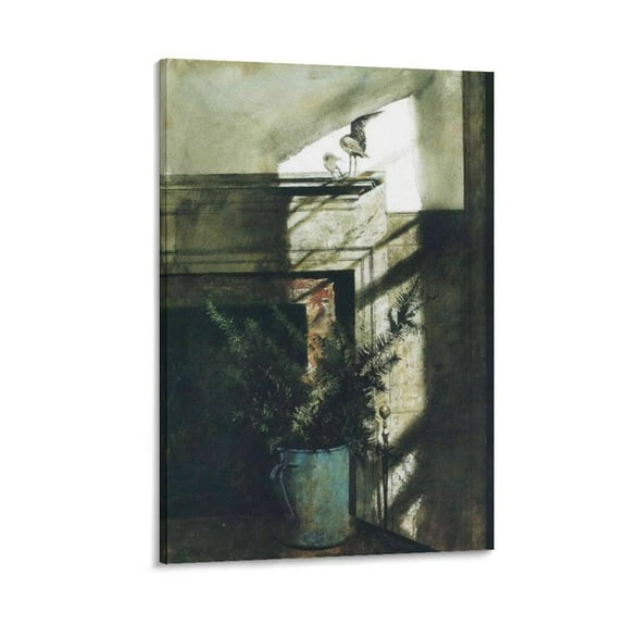Andrew Wyeth Print Painting Bird In The House Print Photo Art Painting Canvas Poster Home Decorative Bedroom Modern Decor Posters Gifts 20x30inch(50x75cm)