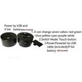 thumbnail image 5 of Veilleuse USB 3D Led Veilleuse Uh-60 Hélicoptère Utilitaire Modèle Avion Faucon Noir Chasseur Lumières Décoratives Lampe de Table Avion Chevet, 5 of 5
