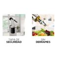 thumbnail image 4 of Aceitero Vinagrera Fasilyt dispensadora de aceite 300 ML Vidrio y Acero inoxidable, 4 of 5
