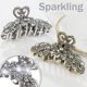 thumbnail image 3 of Vintage Hair Claw Clip (vintage Gold), A Rhinestone Alloy Claw Clip For Exquisite Hair, Hair Accessory Hair Clip, Fashionable Vintage Women's Wedding, 3 of 5