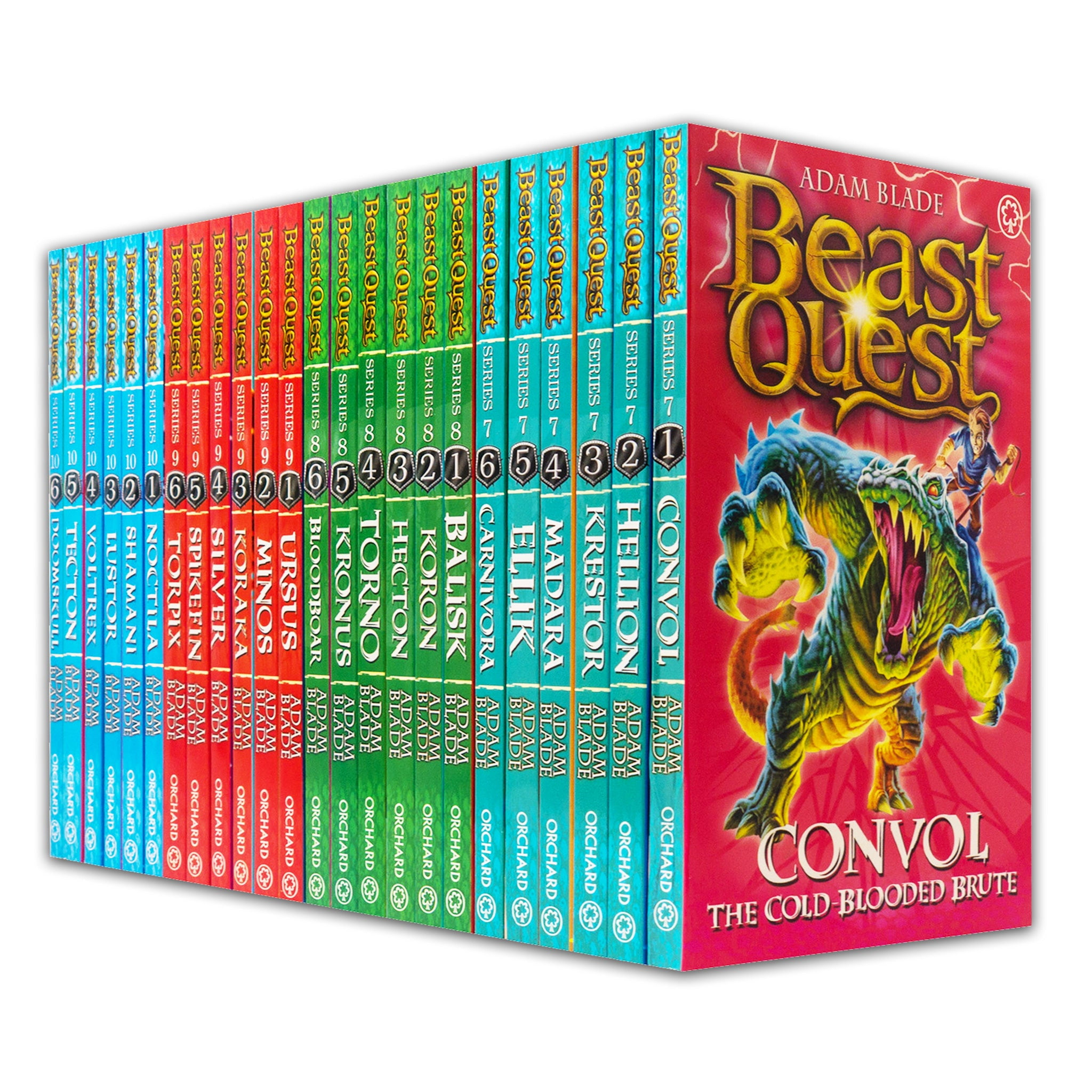 Beast Quest Series 7 10 Sets 24 Books Collection (Series 7 Books 16