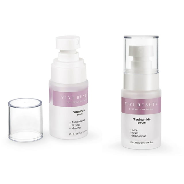 Kit Serum Aclarante YIYI BEAUTY Niacinamida + Vitamina C