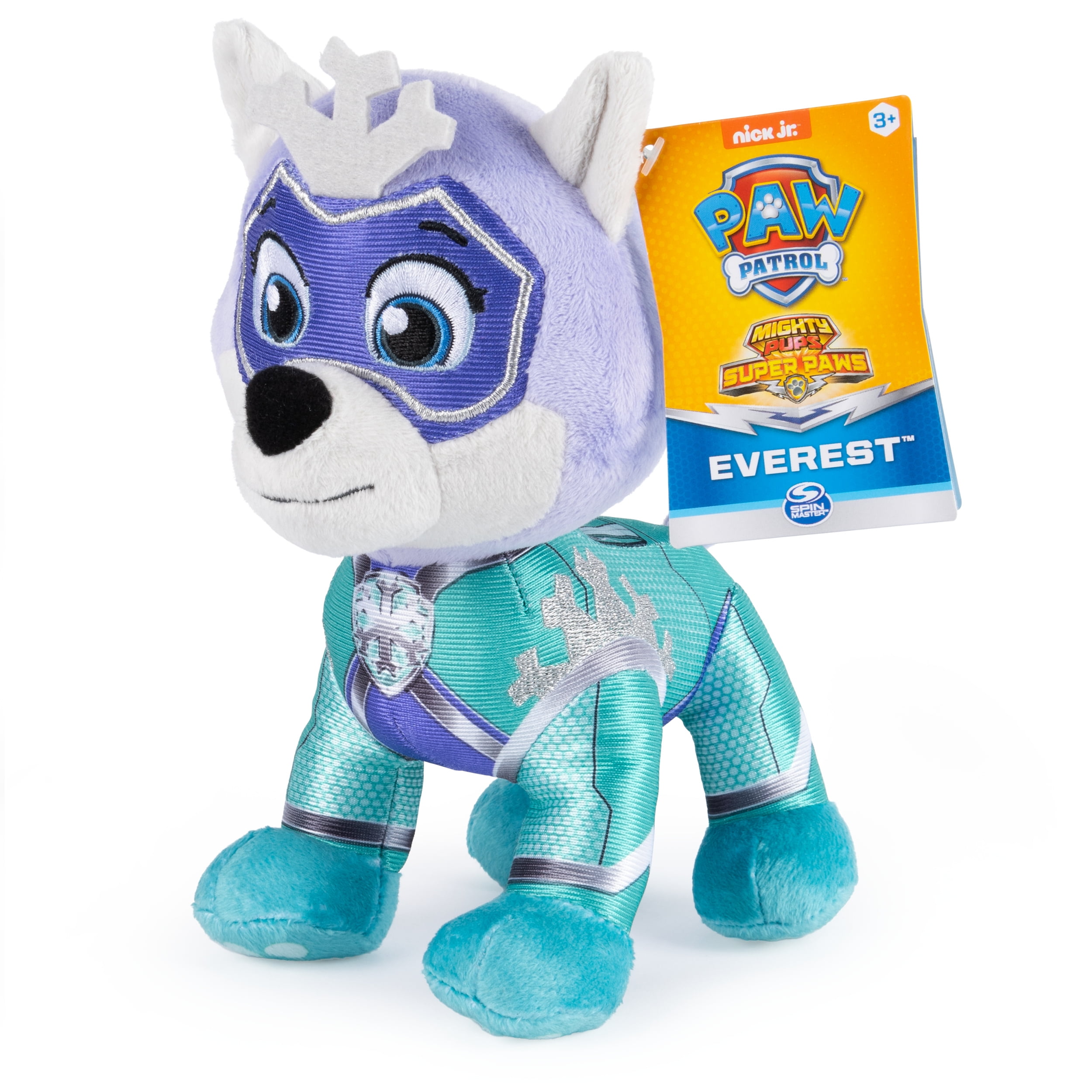 Nickelodeon Paw Patrol Plush Everest Mighty Pups Super Paws Nick Jr for sale online