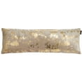 thumbnail image 2 of SAFAVIEH Edmee Abstract Pillow, 24" x 24", Beige/Gold, 2 of 5