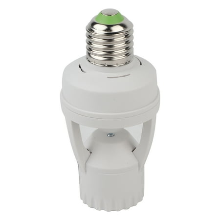 

E27 LED Lamp Bulb Holder Light Switch Socket Adjustable Infrared Motion Sensor AC110-240V