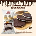 LIEBERS Dark Chocolate Rice Cakes, Kosher Certified Dairy Free, Gluten