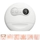 thumbnail image 3 of Placa eléctrica Gua Sha para levantamiento Facial, compresa caliente, máquina de esculpido Facial con vibración de 9 engranajes, aguja de piedra blanca recargable, 3 of 12