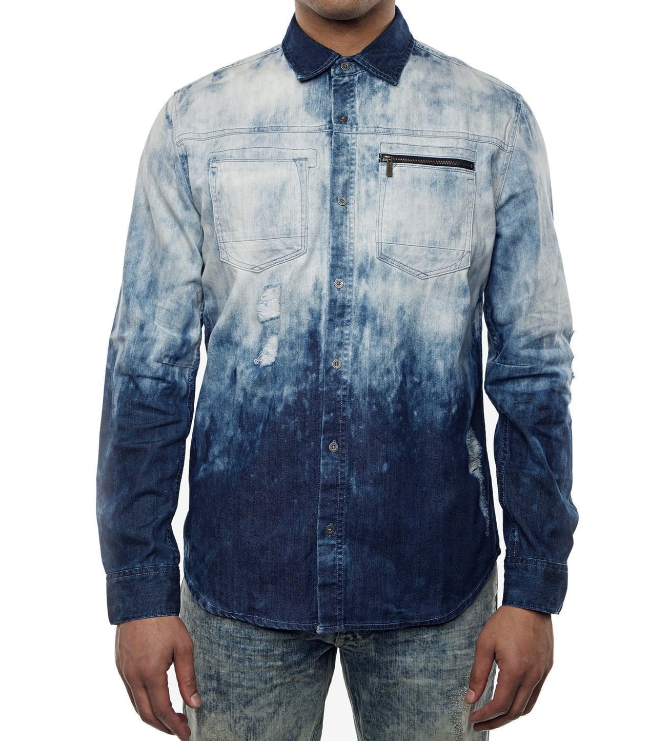 sean john men's button down shirts