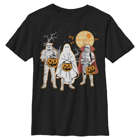 Boys Star Wars Stormtroopers Trick Or Treat Season T Shirt