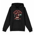 thumbnail image 4 of Scooby-Doo Keep On Snackin' Adult Black Long Sleeve Hoodie-Medium, 4 of 7