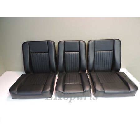Land Rover Series 2 3 S111 Set of Deluxe Seats 6 Pieces