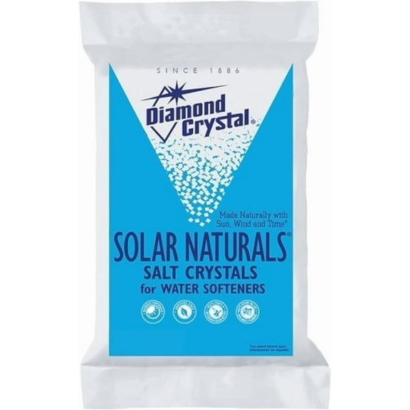 Diamond Crystal® Solar Naturals® Salt Crystals for Water Softeners 50 lb. Bag
