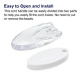 thumbnail image 4 of Unique Bargains Blinds Chain Handle, 8Pack 90mm Roller Shade Cord Weights for Window Parts, White, 4 of 6