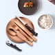 thumbnail image 3 of Juego de camping con estuche, kit de comedor para acampar, juego de cubiertos de viaje, utensilios de camping para comer, juego de cubiertos portátil, 3 of 5