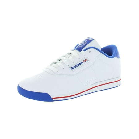 Reebok Womens Princess Fitness Faux Leather Platform Sneakers