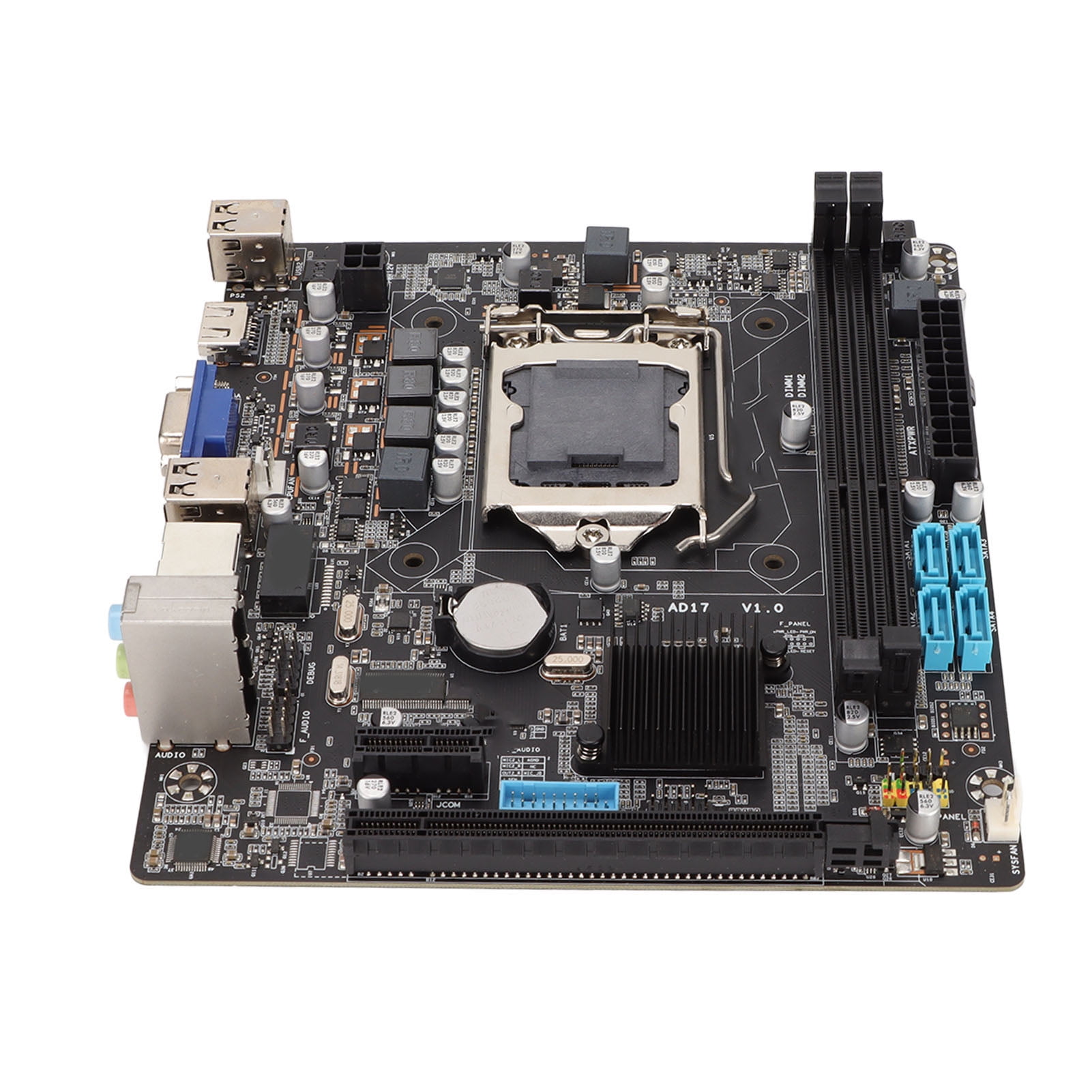 Higoodz Office Motherboards,H55M Motherboard Dual Channel Memory 2xDDR3