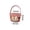 Pink-3B-home supplies, variant on LEFTHIGH Home Easter Storage Basket Woven Bunny Face Cord Container for Countertop Coffee Table Cosmetics Eggs Snacks Home Decor 18x23x16cm Apartment Essentials
