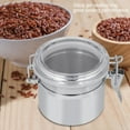 thumbnail image 2 of Boaby Coffee Container Stainless Steel Coffee Canister Food Storage Jar Tea Sugar Milk Powder Container(10 * 7.4cm/ 3.9 * 2.9in), 2 of 8