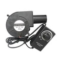 thumbnail image 1 of Power Supply Blower Air Collecting Duct Adjustable Durable Black Usb Plastic Dc 12v Portable Variable Speed Controller, 1 of 5