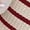 Burgundy, variant on Burgundy Striped Knit Fitted Midi Dress With Side Slit, Casual Summer Office Wear