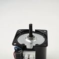 thumbnail image 3 of CHANCS 60KTYZ Permanent Magnet Synchronous Gear Motor 24V AC 14W 6RPM CW/CCW Mini Gearbox Electric Reduction Motor for Barbecue Equipment, 3 of 7