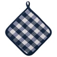thumbnail image 3 of Traditional Elegance Buffalo Check Pot Holder - Navy - Set of Two, 3 of 3