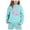 F01-Light Blue, variant on FYDUU Girls 2 Piece Outfits Tracksuit Solid Color Hoodie Pullover Sweatshirt And Jogger Sweatpants Set Kids Athletic Sweatsuit Sets Fall Winter Clothes Trendy Winter Clothes