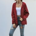 thumbnail image 4 of Godom Women’s Waterproof Rain Jacket Lightweight Outdoor Windbreaker Rain Coat Shell for Hiking Travel, 4 of 7