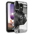 thumbnail image 1 of Mundaze French Bulldog Double Layer Hybrid Case Cover For LG Tribute Empire/Risio 3/K8 K8 Plus 2018, 1 of 1