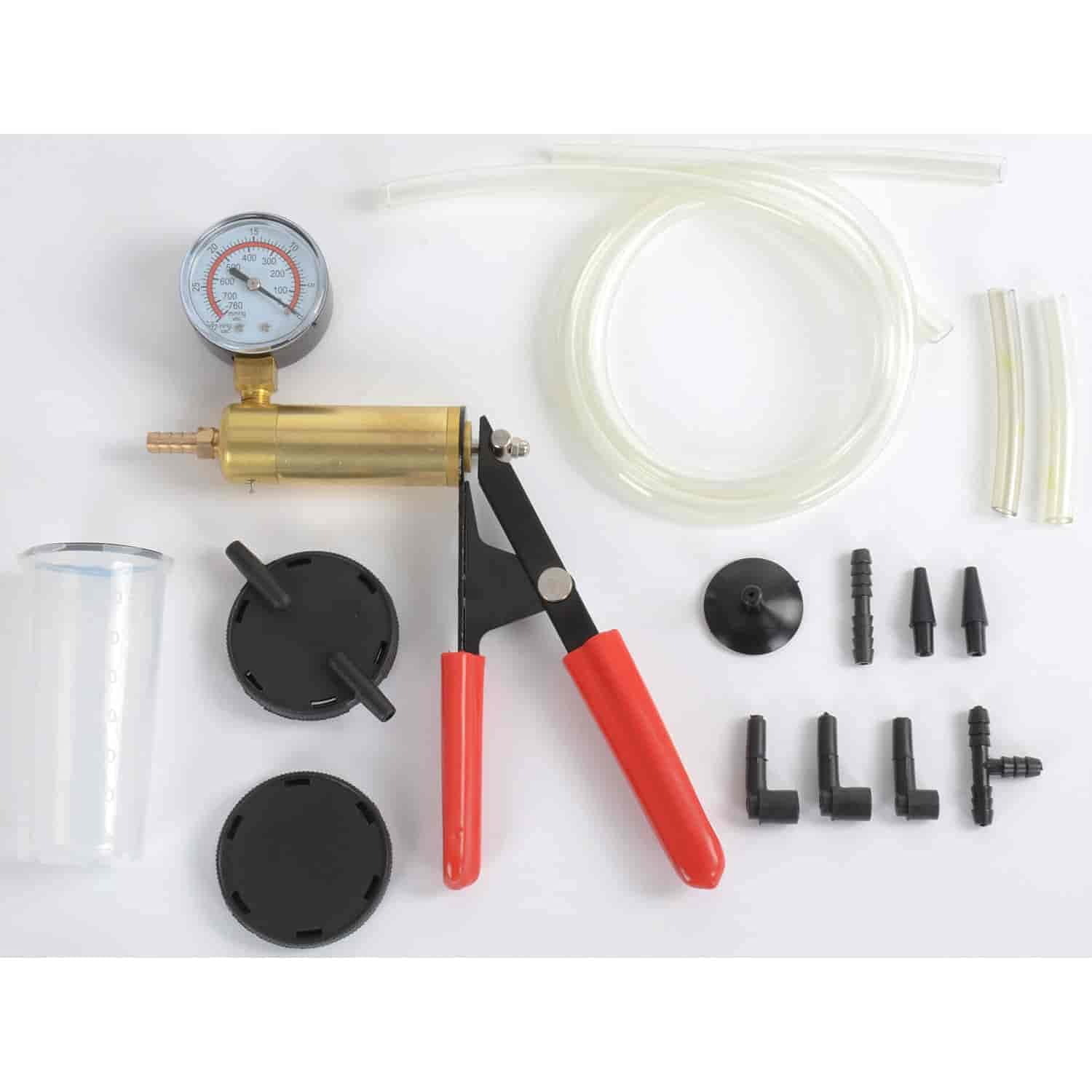 JEGS Brake Bleeder and Vacuum Pump Kit