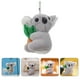 thumbnail image 5 of Llavero Koala, adornos colgantes, llavero Koala, mochila colgante, dijes de muñecos de peluche, 5 of 6