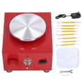thumbnail image 2 of Mini Pottery Wheel, Space Saving Adjustable Speed Pottery Wheel Easy Operation Stable Rotation Low Noise  For School For DIY For Home, 2 of 8