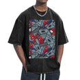 thumbnail image 1 of Spider-Man Men's Vintage Washed Drop Shoulder Short Sleeve T-Shirt, 1 of 7