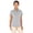 Light Grey Heather, variant on Apparel 2318 Women's Heathered Eco-Logic Stretch Polo-Navy Heather-XL