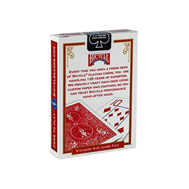 Bicycle Jumbo Playing Cards, Pack of 2