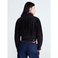 thumbnail image 4 of Scoop Women’s and Women’s Plus Cropped Suede Jacket, Sizes XS-4X, 4 of 7