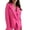 Rose Red XL, variant on Women Suit Coat Lapel Long Sleeve Double Breasted Suit Jacket with Flap Pockets Solid Color Loose Fit Office Lady Outwear