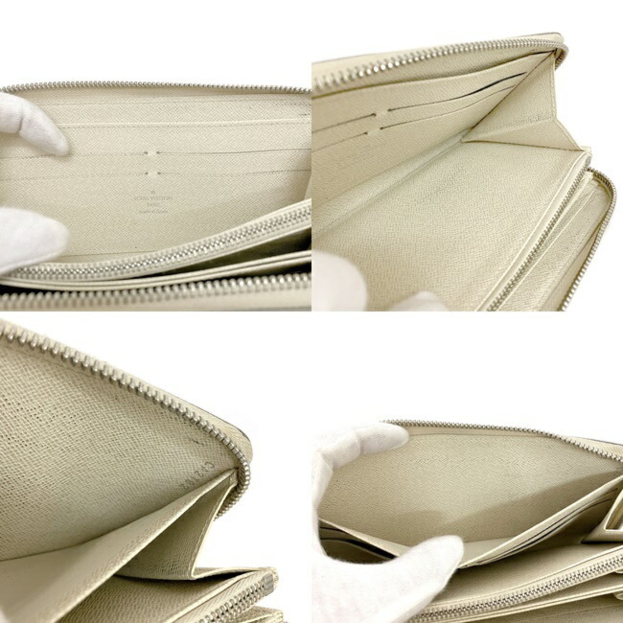 Louis Vuitton Patent Leather Monogram Long Wallet Cream ref.32707 - Joli  Closet
