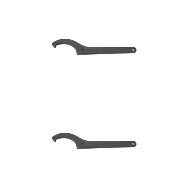 2Pcs Square Head Hook Wrench Side Adjustable Hook Spanner C Spanner 