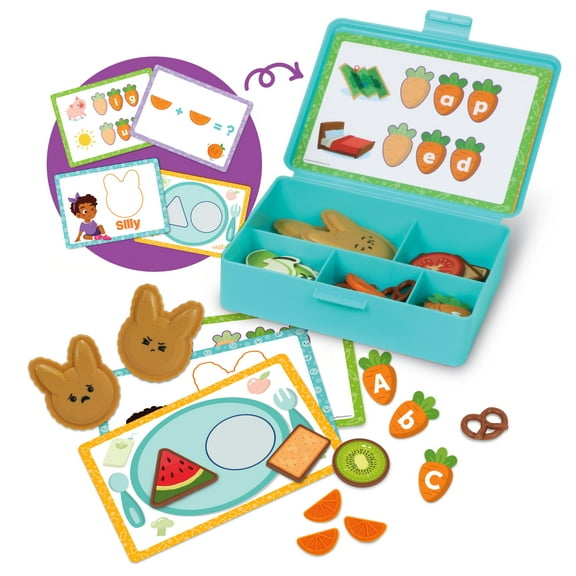 Learning Resources Let's Go Bento! Learning Activity Set, Preschool Learning Activities, Fine Motor Skills , Ages 3