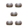 thumbnail image 3 of sweethay Hilo de terciopelo de 100g, hilo para tejer DIY, suéter, gorro, hilo de ganchillo, accesorio para tejer, suministros de costura Type2 NO2, 3 of 6