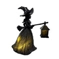 thumbnail image 3 of Halloween Witch Lamp, Stained Glass LED Witch Hat Night Light, Spooky Handmade Table Lamp for Home Decor, Centerpiece, Halloween Party Indoor Outdoor Decor, 3 of 8