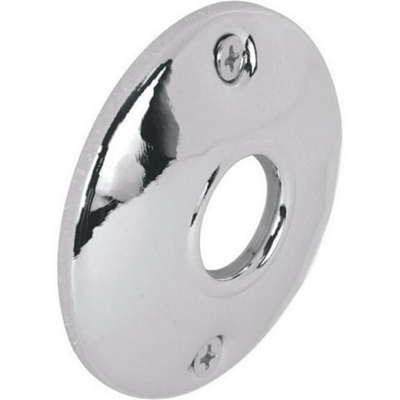 E 2439 2.25 in. Chrome Plated Door Knob Rosettes