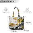 thumbnail image 5 of Sunflower Women's Large Weekend Travel Bag Moving Canvas Handbag Thick Double Layer Beach Weekend Travel Unisex Hospital Maternity Delivery with Toiletry Waterproof, 5 of 5