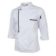 thumbnail image 6 of Men Women Five Star Chef Apparel Fashion Long Sleeve Executive Chefs Jacket - White, 2XL, 6 of 6