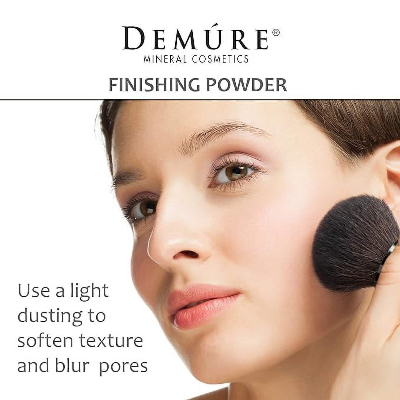 Demure -  Mineral Makeup, Finishing Powder (Original), Loose Powder Makeup, Face Powder, Setting Powder Makeup, Professional Makeup