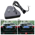 thumbnail image 4 of Universal F1 Style Triangle 12 LED Rear Stop Tail 3rd Brake Strobe Light Black Car Rear Fog Light Brake Tail Light 12V, 4 of 5