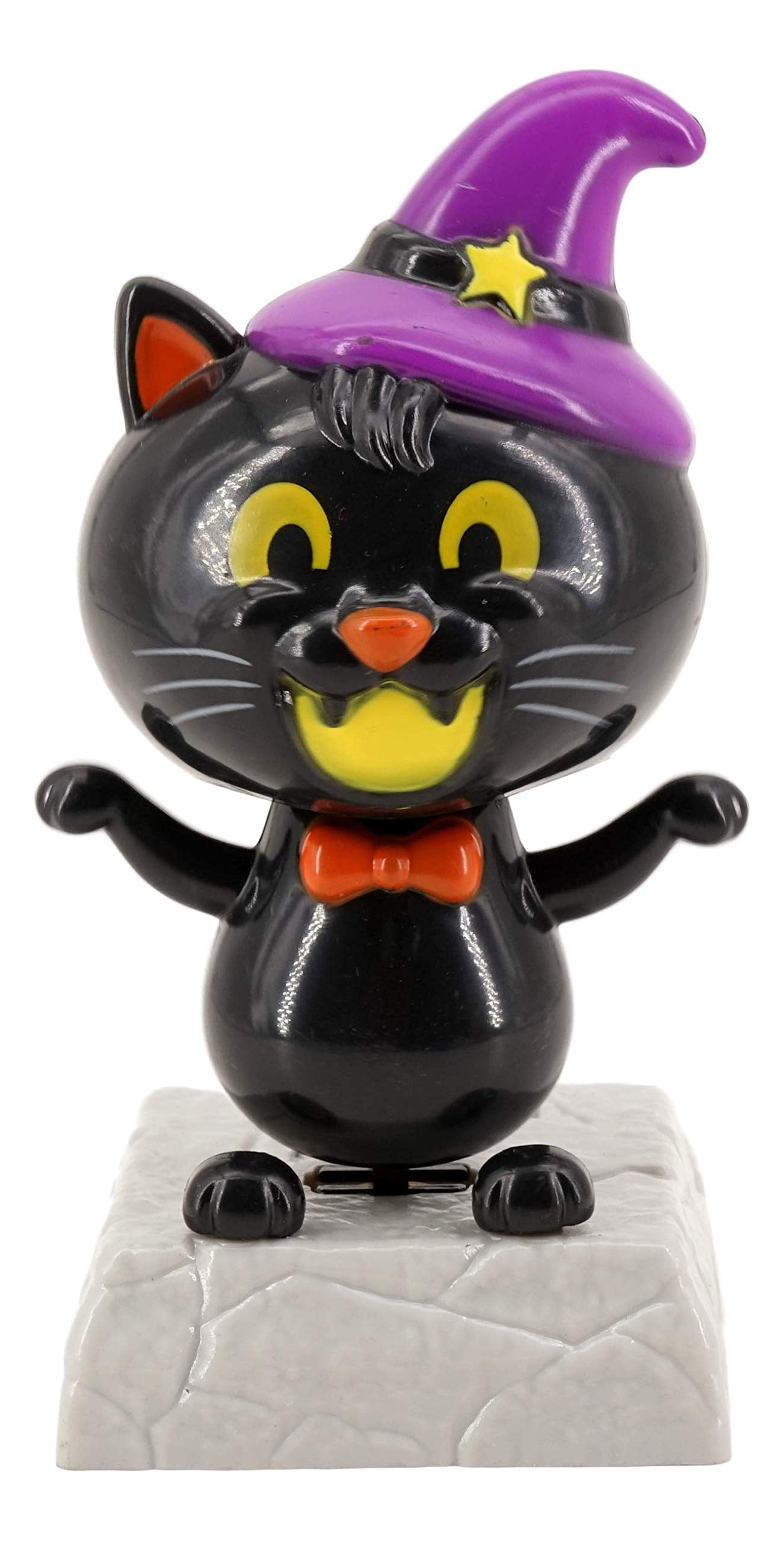 Solar Powered Dancing Bobble Head Cute Cat In A Rockin Tea Cup