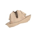 thumbnail image 4 of MOVTOTOP Adult Foldable Hair Cutting Cloak Home Using Hair Cutting Capes Clothes Hair Styling Accessory for Salon Barber Home Beige, 4 of 6