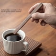 thumbnail image 3 of de Café de Madera de Nogal Negro de 15 cm, Reutilizables, para Café, Té, Leche, Chocolate y Mermelada., 3 of 5